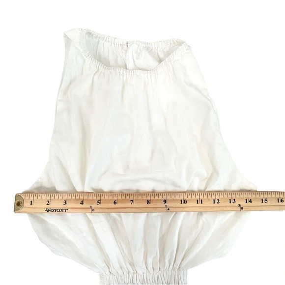 Tiered Cut-Out Maxi Dress in Ivory Size Small Significant Other Anthropologie - Picture 12 of 15